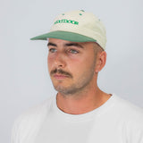 GREEN/BEIGE 2-TONE HAT